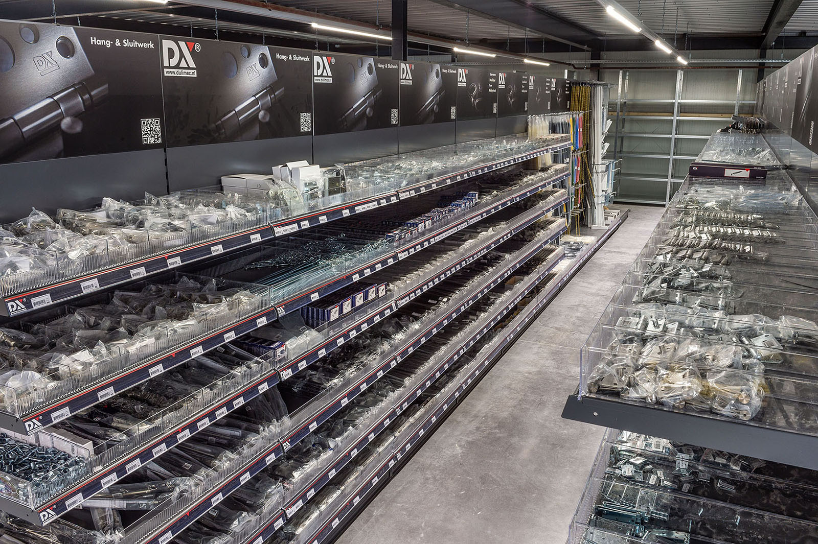 DX winkelstraat bij Techall